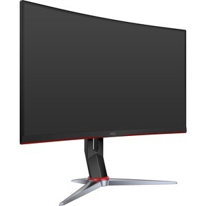 AOC C32G2 32" (812.80 mm) Class Full HD Curved Screen Gaming LCD Monitor - 16:9 - Black - 31.5" (800.10 mm) Viewable - Ver