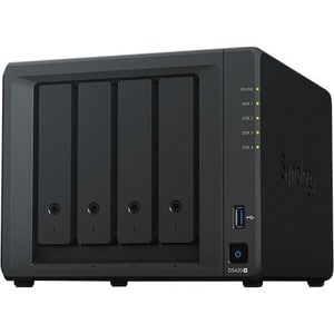 Synology DiskStation DS420+ 4 x Total de compartimentos Sistema de armazenamento SAN/NAS - Intel Celeron J4025 Dual-core (