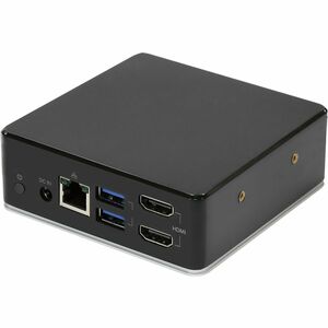 V7 UCDDS1080P USB-Typ C Docking Station für Desktop-PC - Ladefunktion - 100 W - Schwarz - 2 Unterstützte Displays - 2560 x
