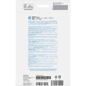 HP Everyday Thermal, Inkjet Photo Paper - A4 - 210 mm x 297 mm - 180 g/m² Grammage - Semi Gloss - 100 Sheet