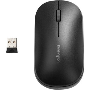 Souris Optique Kensington SureTrack - Bluetooth/Radio Fréquence - USB 2.0 - 3 Bouton(s) - Noir - 1 - Conforme aux normes T