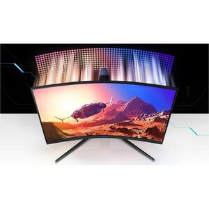 Samsung Odyssey G7 C27G75TQSN 27" Class WQHD Curved Screen LED Monitor - 16:9 - Black - 26.9" Viewable - Vertical Alignmen