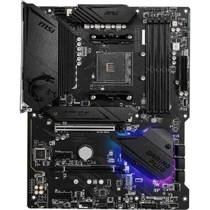 MSI MPG B550 GAMING PLUS Desktop Motherboard - AMD B550 Chipset - Socket AM4 - ATX - 128 GB DDR4 SDRAM Maximum RAM - DIMM,