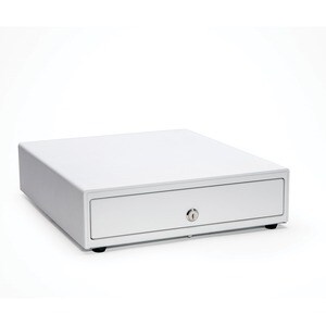 Star Micronics Choice Cash Drawer - 4 Bill - 8 Coin - 2 Media SlotPrinter Driven - White x 16" Width x 16" Depth - Printer