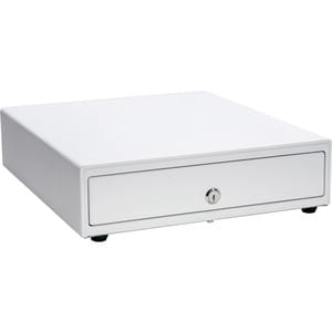 Star Micronics CD4-1616 Choice Cash Drawer, White, 16Wx16D, 5Bill-5Coin - Printer-Driven, Cable Included, 2 Media Slots - 