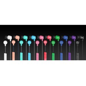 Skullcandy Jib Earbuds with Microphone - Stereo - Mini-phone (3.5mm) - Wired - 17 Ohm - 20 Hz to 20 kHz - Earbud - Binaura