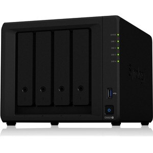 Synology DiskStation DS920+ 4 x Total Bays SAN/NAS Storage System - Intel Celeron J4125 Quad-core (4 Core) 2 GHz - 4 GB RA