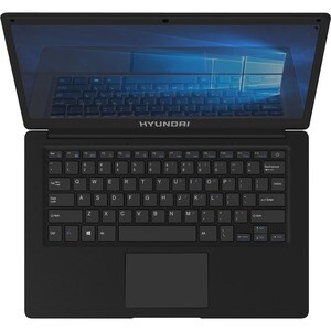 Hyundai Thinnote-A, 14.1" Celeron Laptop, 4GB RAM, 64GB Storage, Expandable 2.5" SATA HDD Slot, Windows 10 Home S Mode, Bl