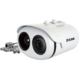 D-Link DCS-9500T 2 Megapixel HD Network Camera - 1 - H.264, H.265, MJPEG - 1920 x 1080 - 2.70 mm Zoom Lens - 4.4x Optical 