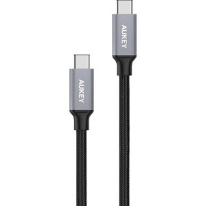 AUKEY USB-C to C PD Charging Cable - 9.8 ft USB-C Data Transfer Cable for Smartphone, Tablet, Notebook - First End: 1 x US