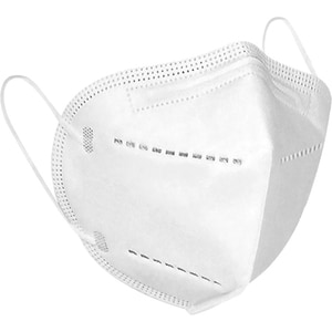 Adesso KN95 Disposable Form Fit Protective Mask - Disposable, Comfortable, Breathable, Snug Fit, Flexible, Earloop Style M
