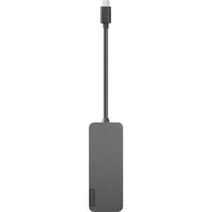 Lenovo USB Hub - USB Type C - External - Iron Grey - 4 Total USB Port(s) - 4 USB 3.0 Port(s)