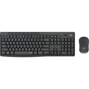 Logitech MK295 Keyboard & Mouse - USB Wireless RF - Keyboard/Keypad Color: Graphite - USB Wireless RF Mouse - Pointing Dev