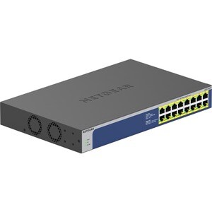 Conmutador Ethernet Netgear  GS516PP 16 - 2 Capa compatible - 316,10 W Power Consumption - 260 W Budget PoE - Par trenzado