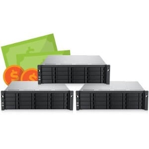 VESS A6600 E3-1275V5 DISKLESS 3U/16-BAY CHASSIS ONLY WS10 OS   IN