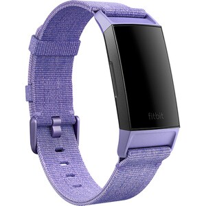 Fitbit Adjustable Smartwatch Band - Large (L) - Periwinkle - Woven, Polyester, Aluminium