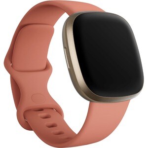 Fitbit Infinity Adjustable Smartwatch Band - Large (L) - Loop & Peg Attachment - Pink Clay - Silicone
