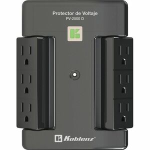 MULTICONTACTO PV2500D PARED PROTECTOR DE VOLTAJE 2500VA 2000W