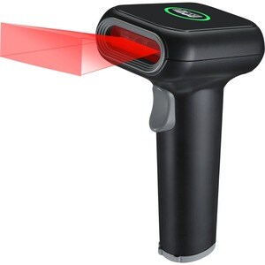 Adesso NuScan 2700R 2D Wireless Barcode Scanner with Charging Cradle - Wireless Connectivity - 120 scan/s - 1D, 2D - CMOS 