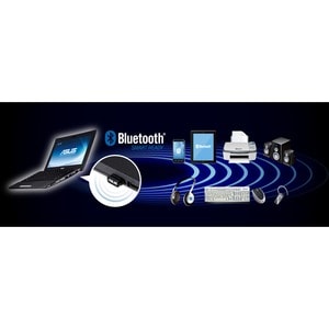 Asus USB-BT500 Bluetooth 5.0 Bluetooth Adapter for Desktop Computer/Printer/Smartphone/Keyboard/Headset/Speaker - USB 2.0 