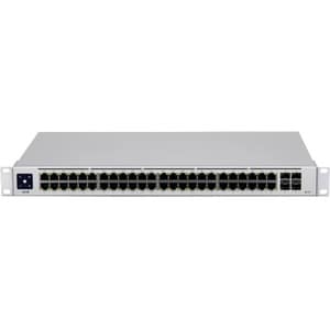 Ubiquiti UniFi USW-48-PoE Ethernet Switch - 48 Ports - Manageable - 2 Layer Supported - Modular - 4 SFP Slots - 45 W Power