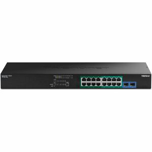 TRENDnet TPE-BG182g 18 Ports Ethernet Switch - Gigabit Ethernet - 1000Base-T, 1000Base-X - TAA Compliant - 2 Layer Support
