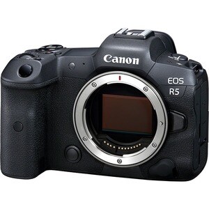 Canon EOS R5 45 Megapixel Mirrorless Camera with Lens - Autofocus - 7.6 cm (3") Touchscreen LCD - Sensor-shift (IS) - 8192