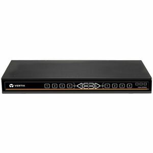 Vertiv Avocent Cybex Secure Desktop KVM Switch, 4 Port, Common Access Card, Touch Screen Support, NIAP Version 4.0, TAA Co