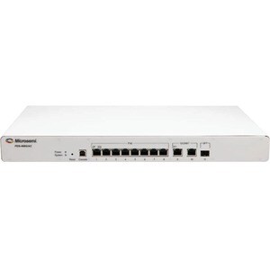 Microchip PDS-408G 10 Ports Manageable Ethernet Switch - 2 Layer Supported - Modular - 1 SFP Slots - Twisted Pair, Optical