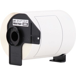 Brother DK Shipping Label - 6 2/5" Width x 4 1/16" Length - Rectangle - Thermal - White - Paper - 180 / Roll - 3 / Roll