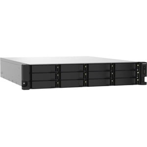 QNAP TS-1232PXU-RP-4G 12 x Gesamtzahl Einschübe SAN/NAS-Speichersystem - 512 MB Größe Flash-Speicher - Annapurna Labs Alpi