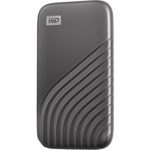 WD My Passport WDBAGF5000AGY-WESN 500 GB Portable Solid State Drive - External - Space Gray - Desktop PC Device Supported 