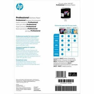 HP Professional Jato de tinta Papel de cópia e multifunções - A4 - 210 mm x 297 mm - 180 g/m² Grammage - Mate - 150 Planilha