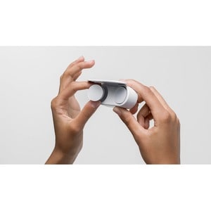 Microsoft Surface True Wireless Earbud Stereo Earset - Glacier - Binaural - In-ear - Bluetooth - 20 Hz to 20 kHz