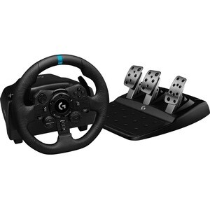 Volant de Jeu Logitech G G923 - Câble - USB - PlayStation, PC, PlayStation 5 - Noir