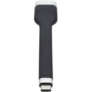 Eaton Tripp Lite Series USB-C to HDMI Flat Adapter Cable (M/F), 4K 60 Hz, HDR, Thunderbolt 3 Compatible, Black, 5 in. (12.