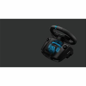 Logitech G TRUEFORCE G923 Gaming Steering Wheel/Pedal - USB - PlayStation, PlayStation 5, PC, PlayStation 4 - Black