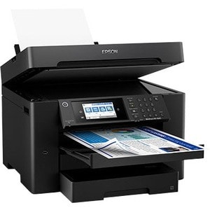 Epson WorkForce Pro WF-7840 Inkjet Multifunction Printer-Color-Copier/Fax/Scanner-4800x2400 dpi Print-Automatic Duplex Pri