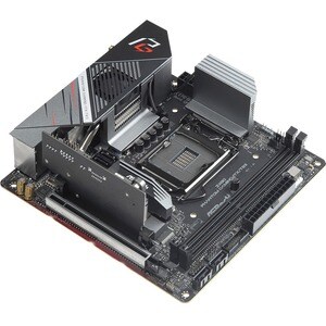 ASRock Z490 Phantom Gaming-ITX/TB3 Desktop-Mainboard - Intel Chipsatz - Socket LGA-1200 - Intel-Optane-speicherbereit - Mi