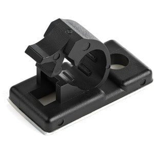 StarTech.com 100 Self Adhesive Cable Management Clips - Ethernet/Network Cable/Office Desk Cord Organizer - Sticky Wire Ho