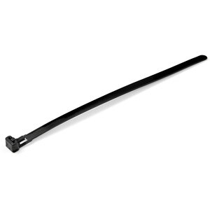 StarTech.com 8"(20cm) Reusable Cable Ties, 1-7/8"(50mm) Dia. 50lb(22Kg) Tensile Strength, Nylon, In/Outdoor, UL Listed, 10