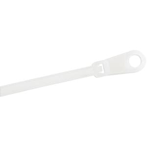 StarTech.com Fascette fermacavo da 20 cm con foro di montaggio - Fascette di Nylon 66 autobloccanti con foro per le viti, 