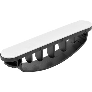 StarTech.com 100 Cable Management Clips - Self Adhesive 6 Slot - Resusable Nylon Desktop USB/Computer Cord Organizer/Clamp