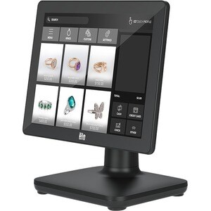 Elo EloPOS i3 POS Terminal - Core i3 3,10 GHz - 4 GB DDR4 SDRAM 128 GB M.2/SATA - 38,1 cm (15 Zoll) LCD Touchscreen UHD Gr