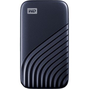 WD My Passport WDBAGF0010BBL-WESN 1 TB Portátil Unidade de estado sólido - Externo - Azul noturno - PC Secretária Device S