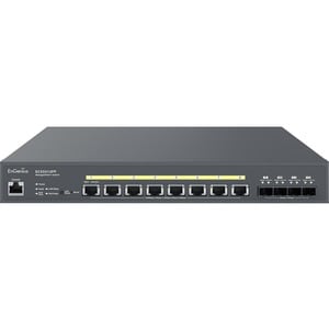 EnGenius Cloud Managed 8-Port 10 Gigabit PoE++ Switch with 4 SFP+ Ports - 8 Ports - Manageable - 10 Gigabit Ethernet - 10/