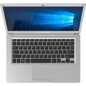 Hyundai Thinnote-A, 14.1" Celeron Laptop, 4GB RAM, 64GB Storage, Expandable 2.5" SATA HDD Slot, Windows 10 Home S Mode, En
