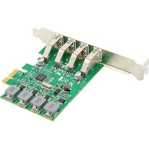 Digitus 4-Port USB 3.0 PCI Express Add-On Karte. Hostschnittstelle: PCIe, Ausgangsschnittstelle: USB 3.2 Gen 1 (3.1 Gen 1)
