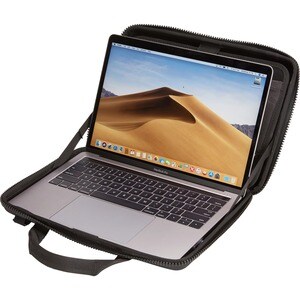 Thule Gauntlet Carrying Case Rugged (Attaché) for 13" MacBook Pro, Accessories, Cord - Black - Shoulder Strap, Handle - 9.
