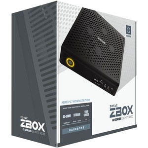 Zotac ZBOX QCM7T3000 Workstation - Core i7 10. Generation i7-10750H - Mini-PC - 6 GB Grafik - Serial ATA/600 Steuerung - I